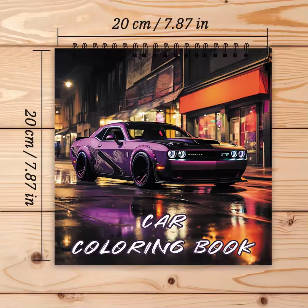 Car Coloring Book