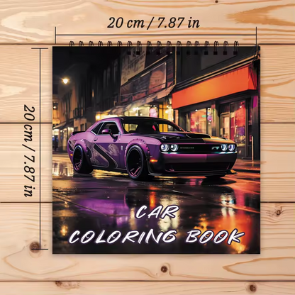 Car Coloring Book