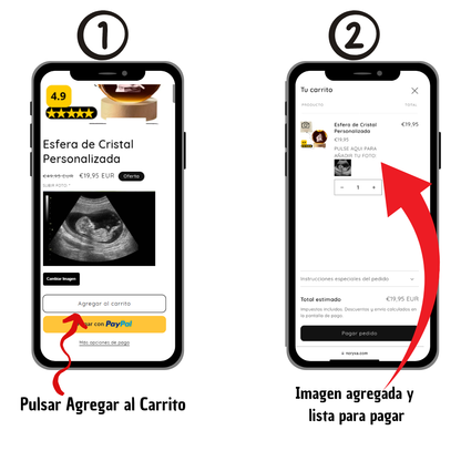 Esfera de Cristal Personalizada