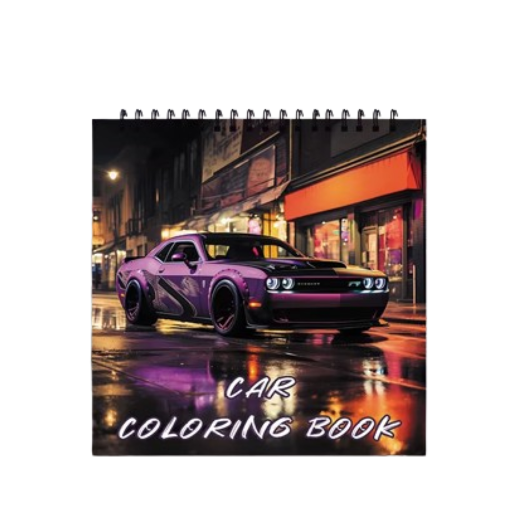 Car Coloring Book
